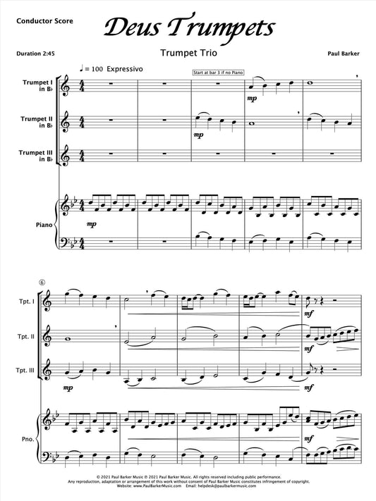 Deus Trumpets - Paul Barker Music