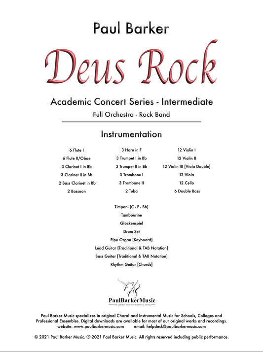 Deus Rock - Paul Barker Music