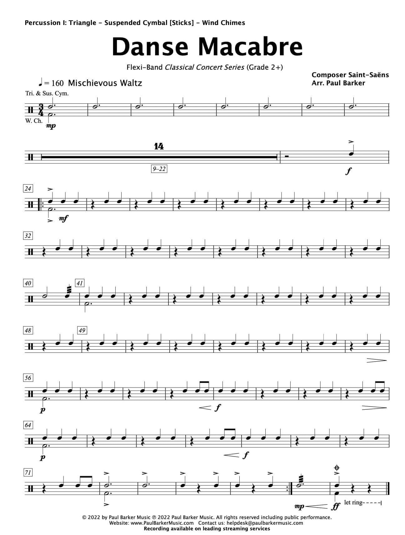 Danse Macabre - Paul Barker Music