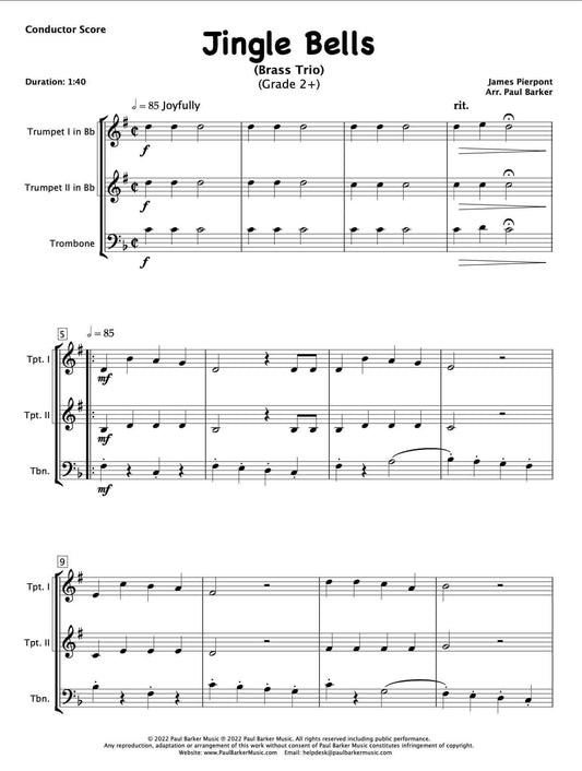 Jingle Bells (Brass Trio) - Paul Barker Music