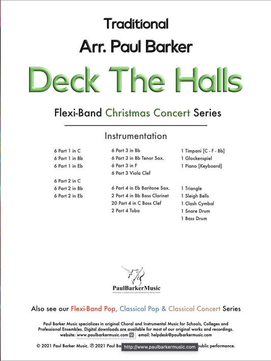 Flexi Band Christmas Concert Series - Multi Bundle 2 - Paul Barker Music