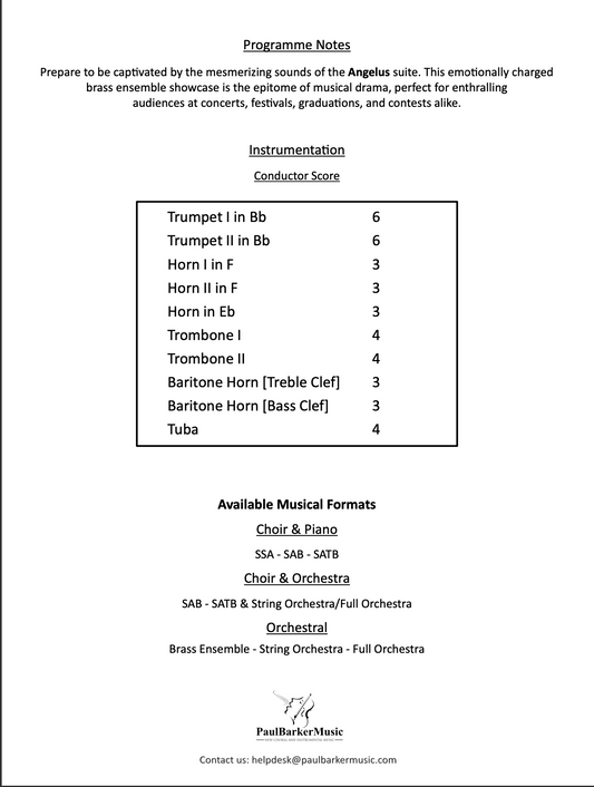 Angelus (Brass Ensemble)