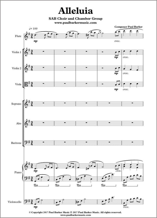 Alleluia - Paul Barker Music