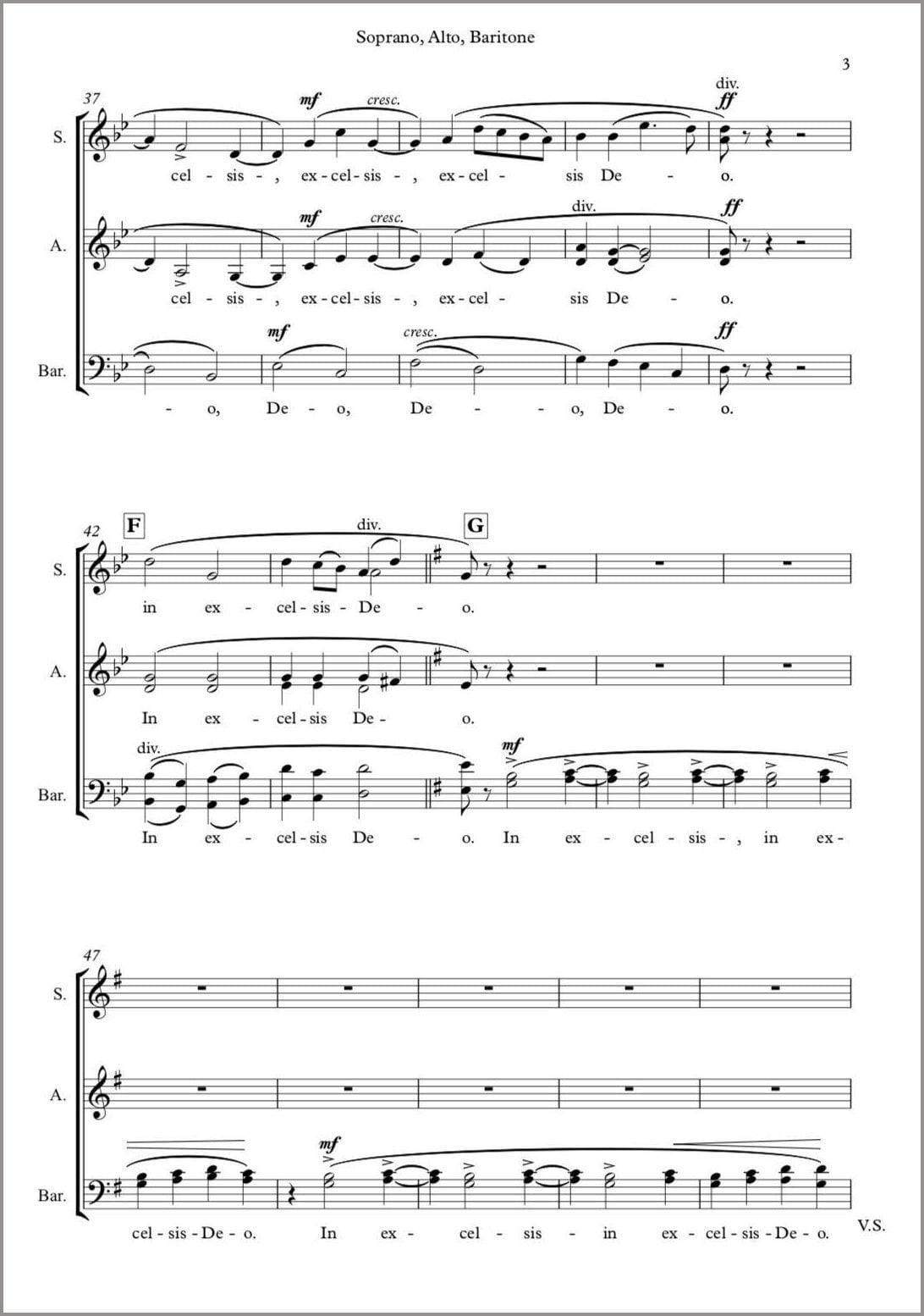 Colossus (SAB Choir & Orchestra) - Paul Barker Music