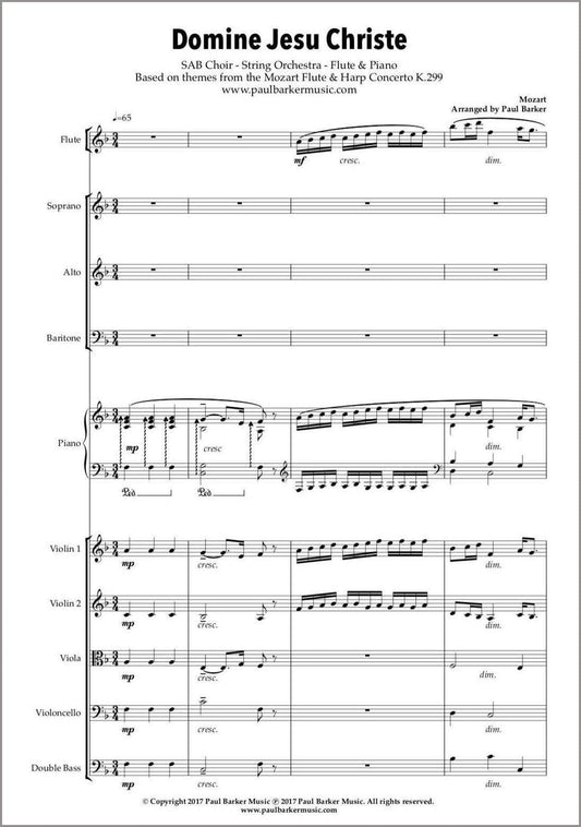 Domine Jesu Christe - Paul Barker Music