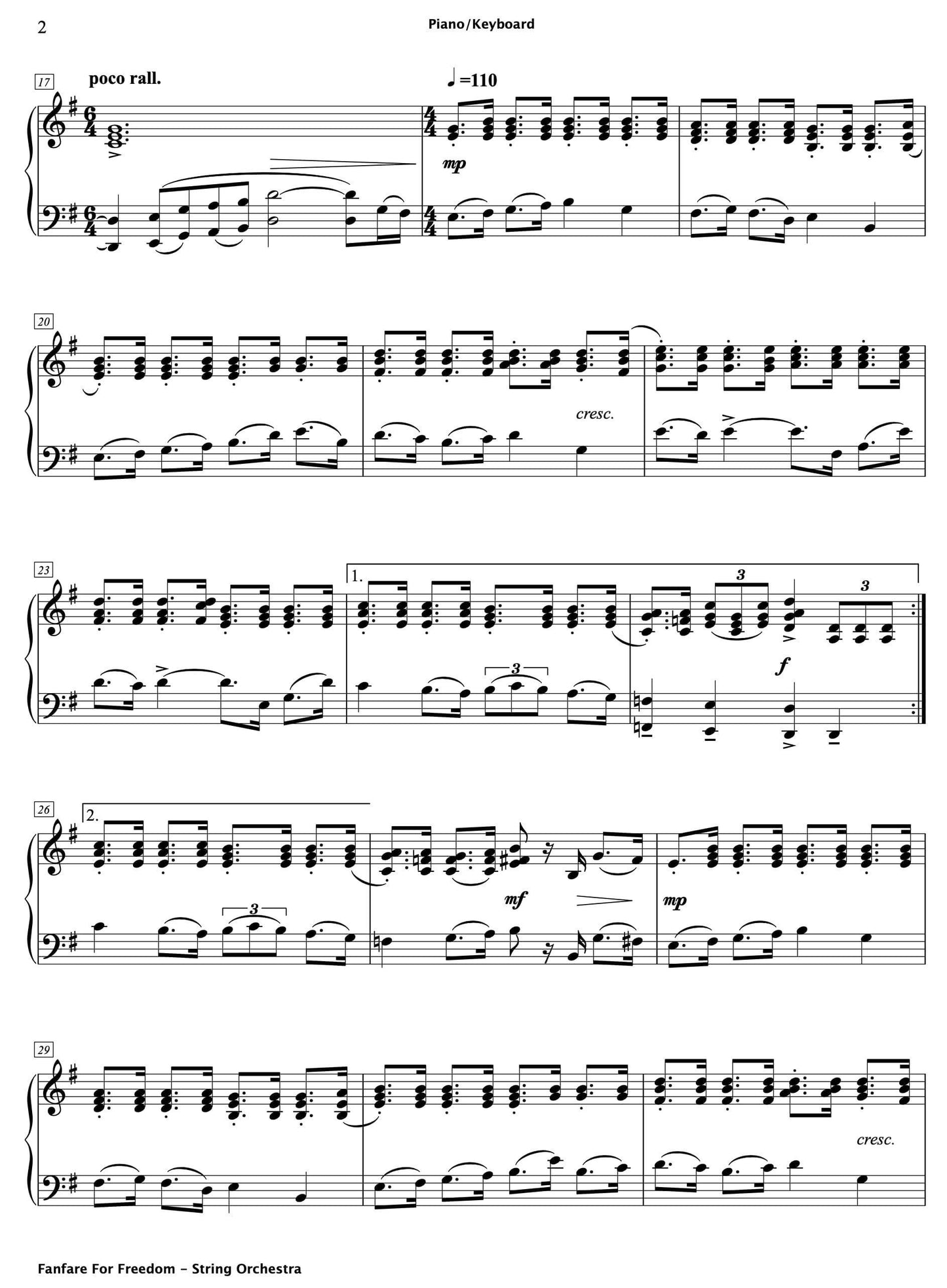 Fanfare For Freedom - (Special Extended Edition) - Paul Barker Music