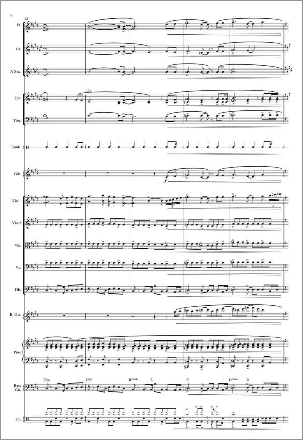 Hallelujah! (Rock/Fusion Orchestra) - Paul Barker Music