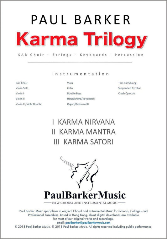 Karma Trilogy - Paul Barker Music