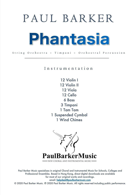 Phantasia - Paul Barker Music
