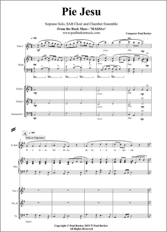 Pie Jesu - Paul Barker Music