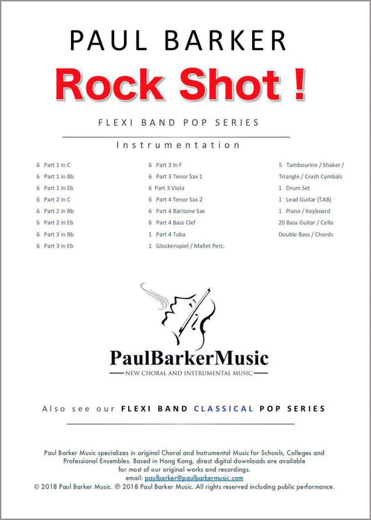 Rock Shot! - Paul Barker Music