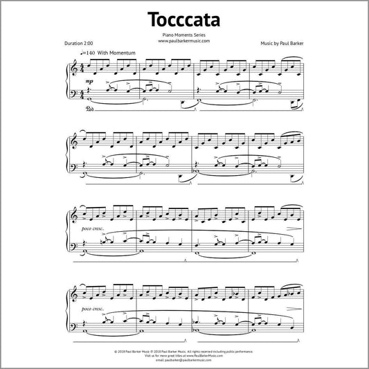 Toccata - Paul Barker Music
