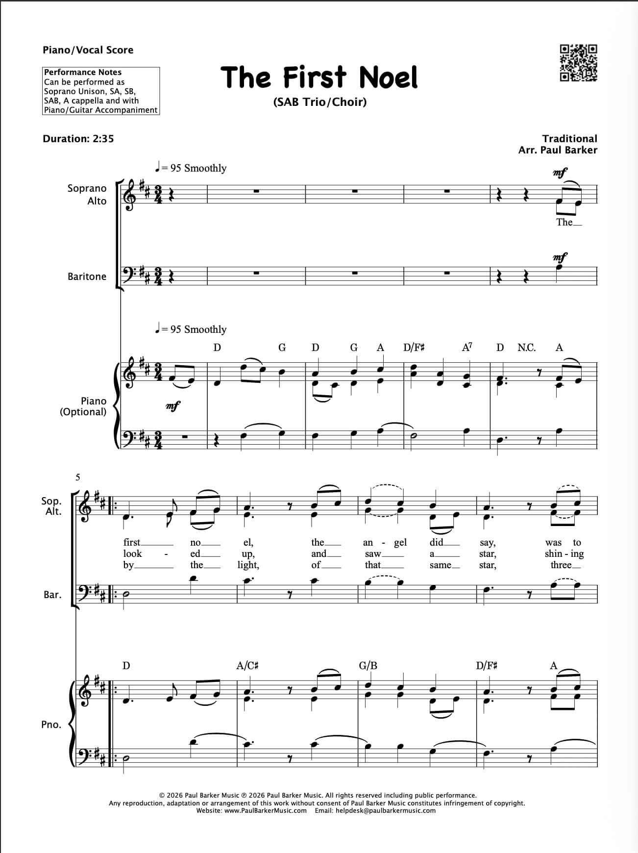Christmas SAB Choirs Book 2