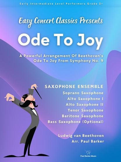 Ode To Joy (Saxophone Ensemble)