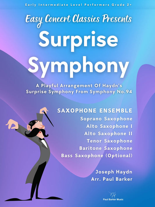 Surprise Symphony (Saxophone Ensemble)