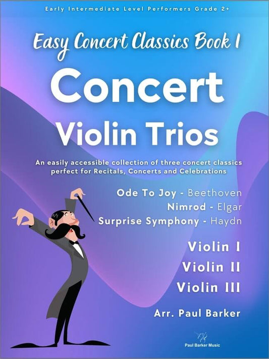 Easy Concert Classics Book 1 (Violin Trios)