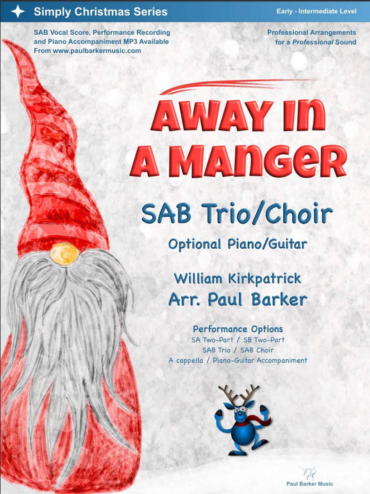 Away In A Manger (SAB Choir)
