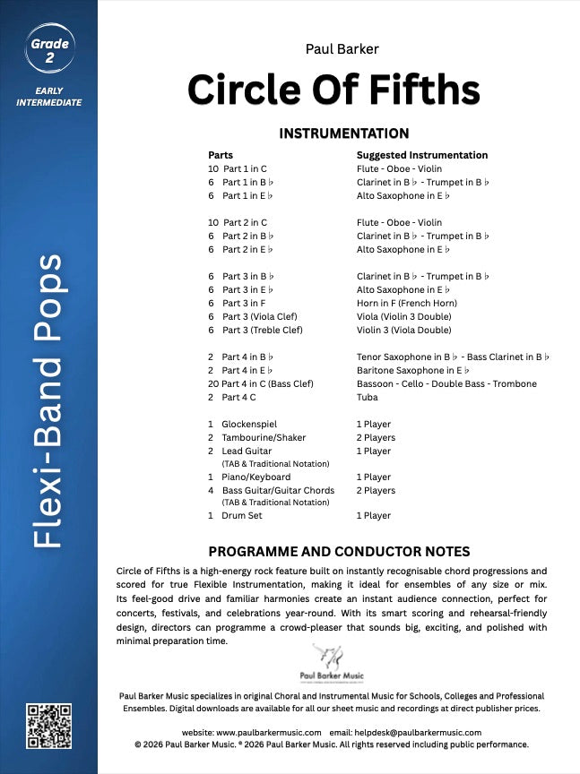 Circle Of Fifths - Paul Barker Music 