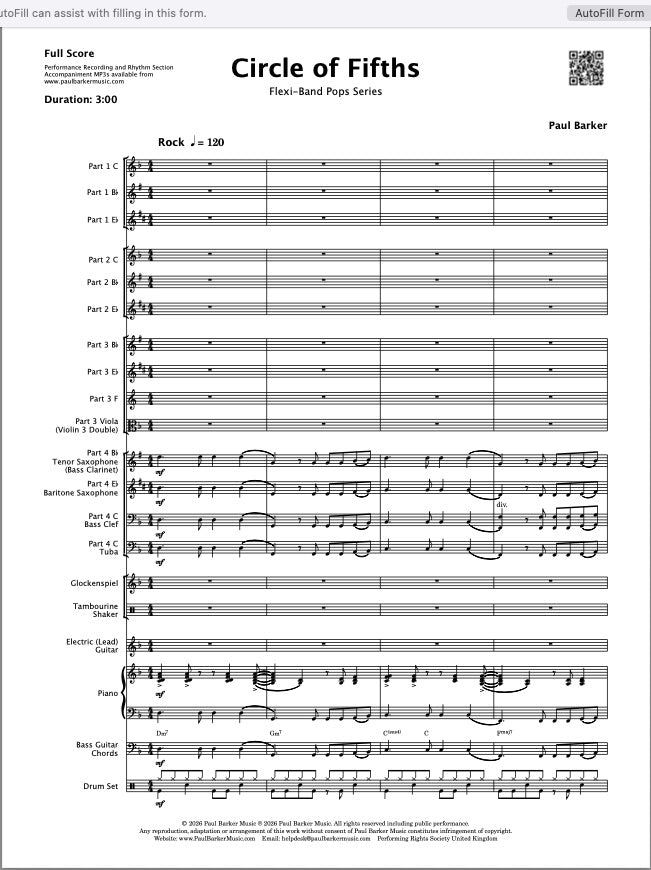 Circle Of Fifths - Paul Barker Music 