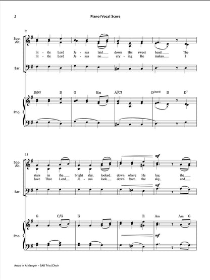 Christmas SAB Choirs Book 3
