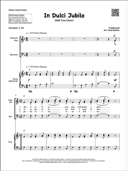 Christmas SAB Choirs Book 3
