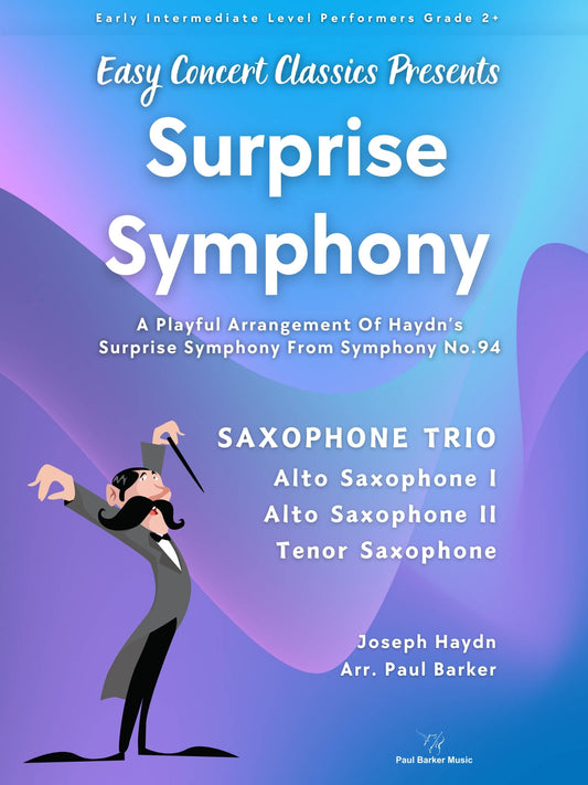 Surprise Symphony (Saxophone Trio)