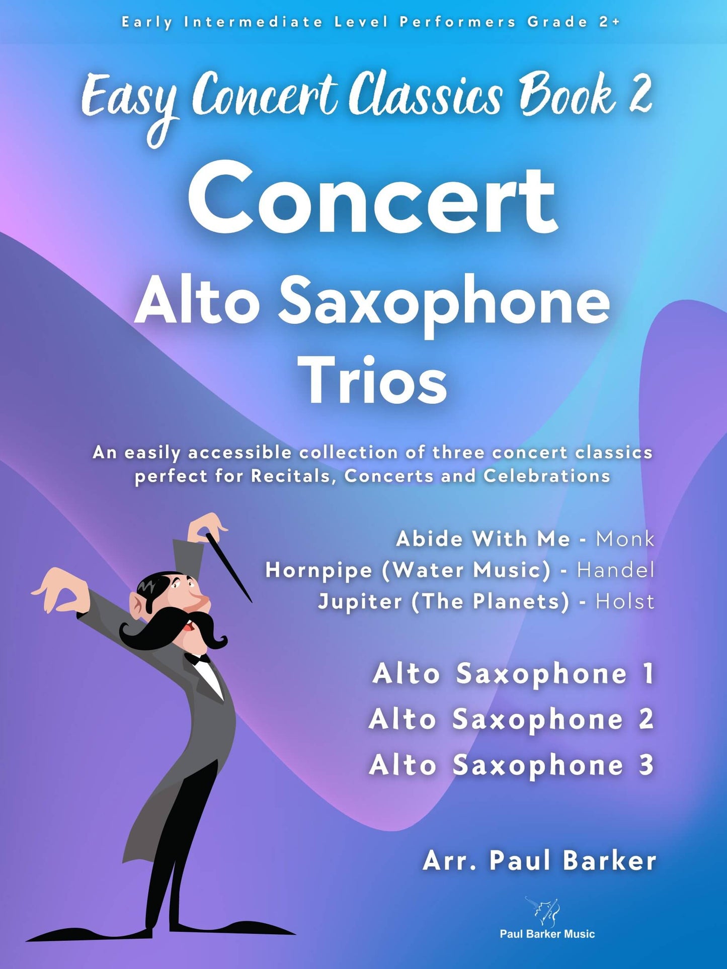 Easy Concert Classics Book 2 (Alto Saxophone Trio)