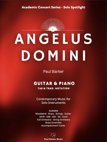 Angelus Domini (Electric Guitar & Piano)