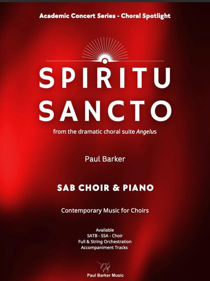 Spiritu Sancto (SAB Choir & Piano)