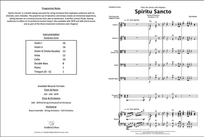 Spiritu Sancto (String Orchestra)