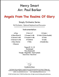 Angels From The Realms Of Glory (Full Orchestra)