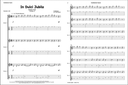 In Dulci Jubilo (Guitar Trio)