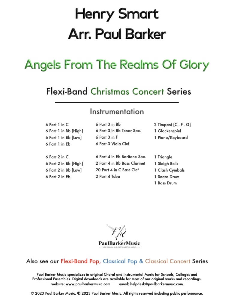 Flexi Band Christmas Concert Series - Multi Bundle 3