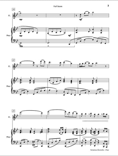 Variations Eternelles (Flute & Piano)