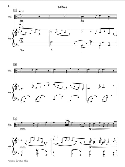 Variations Eternelles (Viola & Piano)