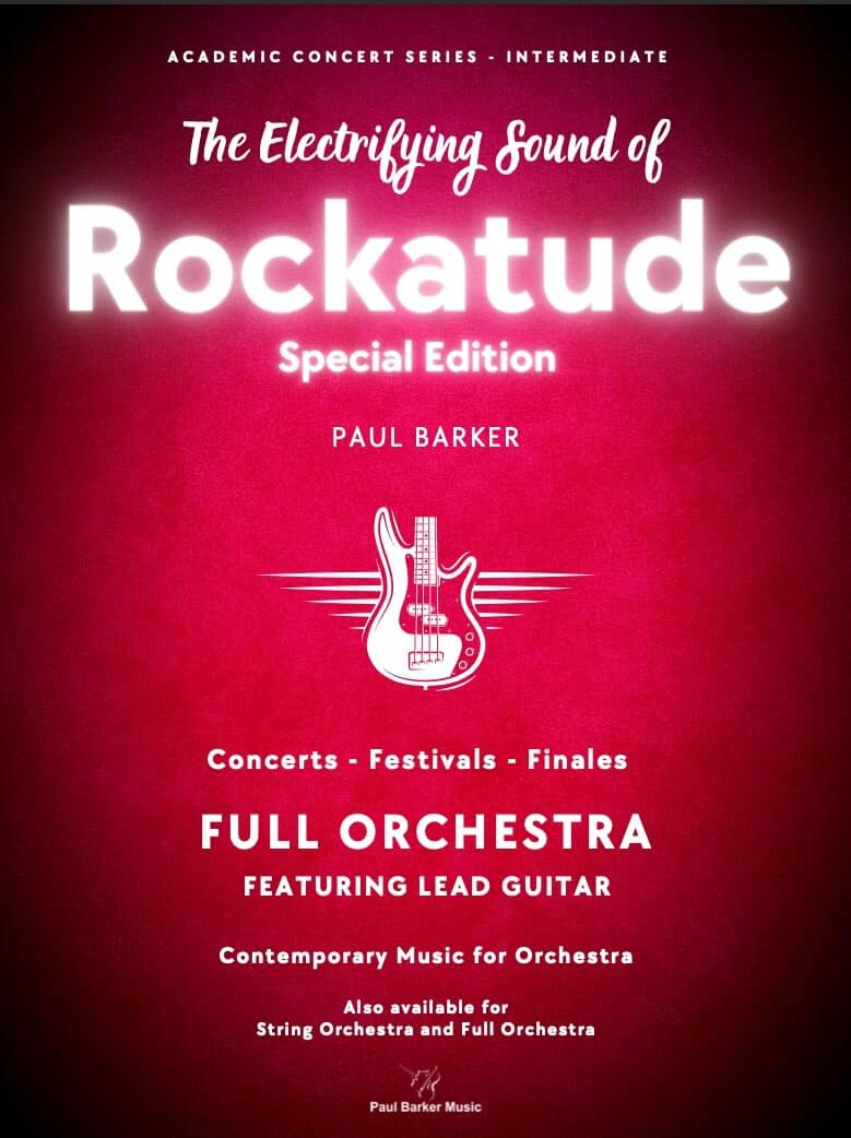Rockatude (Full Orchestra and Guitar) - Paul Barker Music 