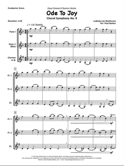 Easy Concert Classics Book 1 (Woodwind Trios)