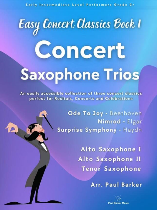 Easy Concert Classics Book 1 (Saxophone Trios)