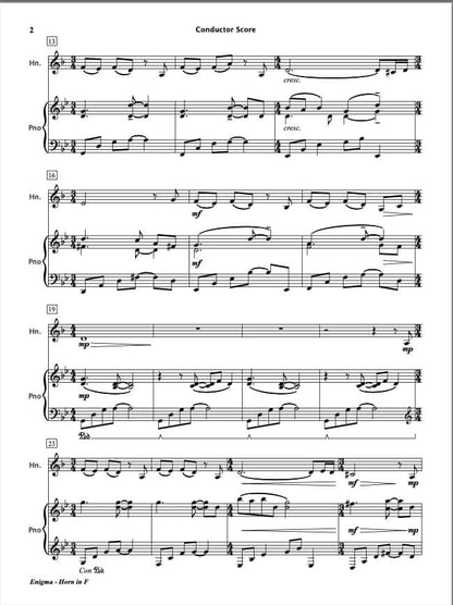 Enigma (Horn in F & Piano)
