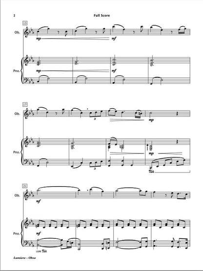 Lumiere (Oboe & Piano)