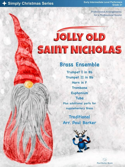 Jolly Old Saint Nicholas (Brass Ensemble)