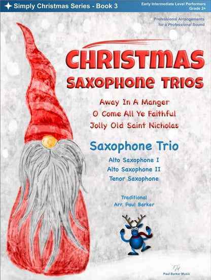 Christmas Saxophone Trios Book 3