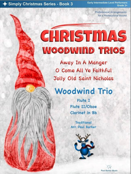 Christmas Woodwind Trios Book 3