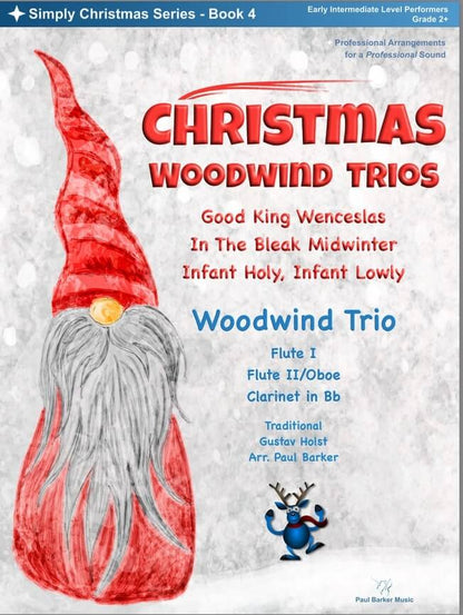 Christmas Woodwind Trios Book 4