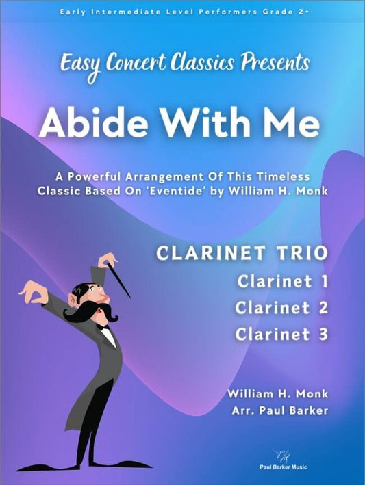 Abide With Me (Clarinet Trio)