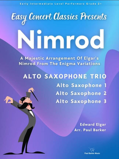 Easy Concert Classics Book 1 (Alto Saxophone Trios)