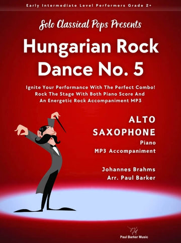 Hungarian Rock Dance No. 5 (Alto Saxophone & PIano)