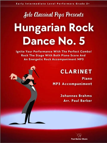 Hungarian Rock Dance No. 5 (Clarinet & PIano)