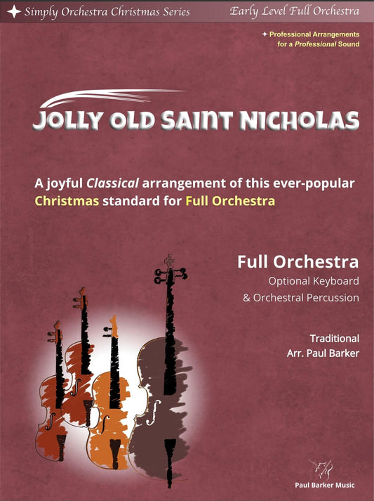 Jolly Old Saint Nicholas (Full Orchestra)