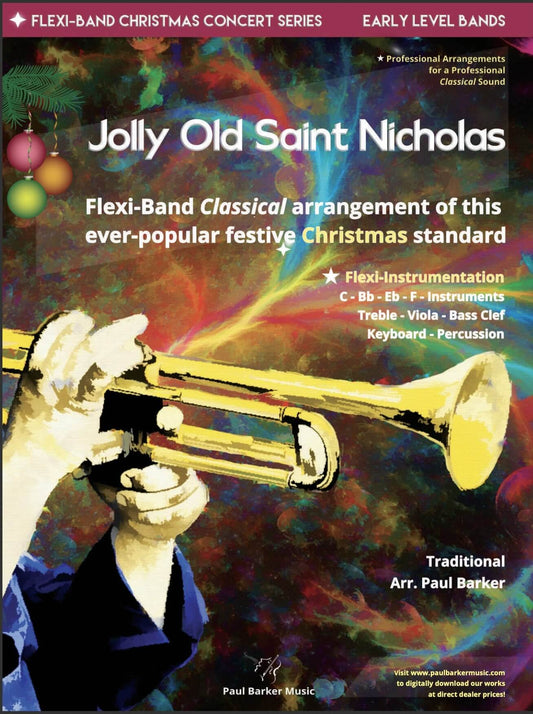 Jolly Old Saint Nicholas (Flexi-Band) - Paul Barker Music 